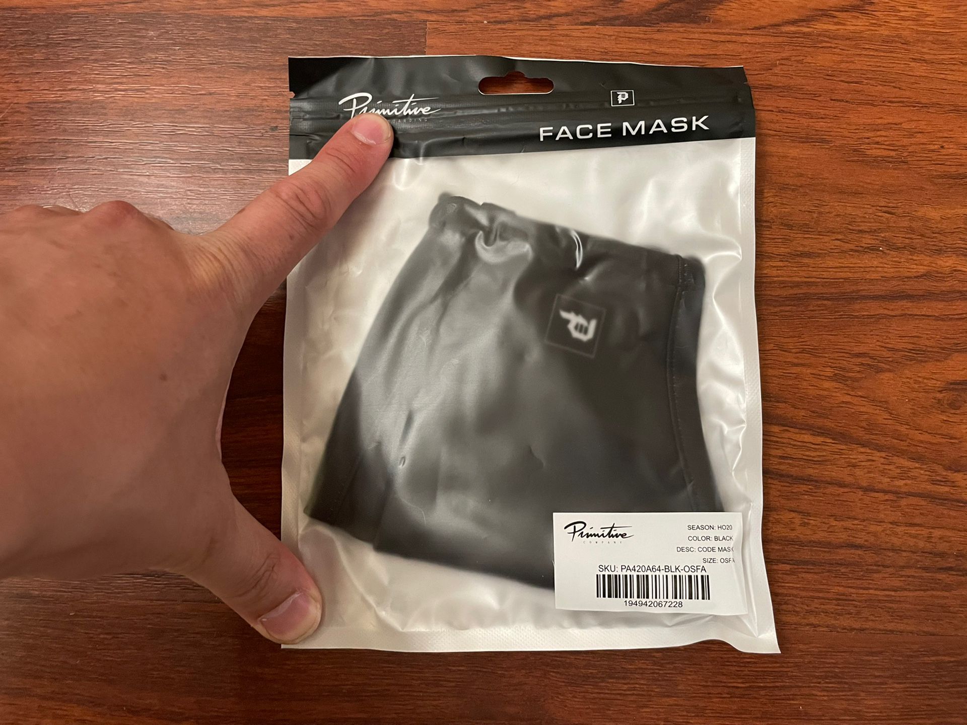 Primitive Face Mask