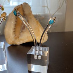 Sterling Silver Turquoise Earrings 