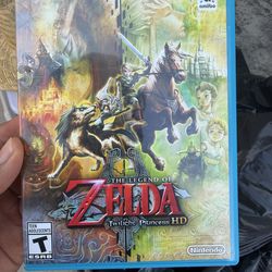 The Legend of Zelda Twilight Princess HD (Nintendo Wii U, 2016) VG+