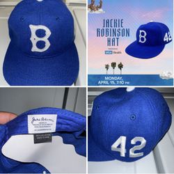 Jackie Robinson Hat.  Dodger Giveaway. $20