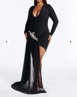 Black party dress