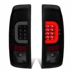 08-16 FORD F-250 / F-350 / F-450 / F-550 super duty smoked and c-style led tail lights
