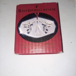 1998 3rd Edition Waterford Crystal Songs Of Christmas Ornament Collection Hark The Herald Angels