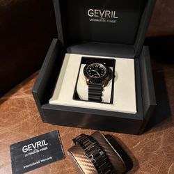Gevril Seacloud 3123B – Swiss Automatic Diver – Excellent Condition Trades Welcome