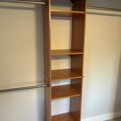 Two ClosetMaid Closet Shelving and Organizer Systems