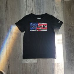 Hurley American Flag Black Shirt