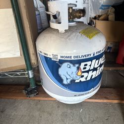 Full Blue Rhino Propane Tank 