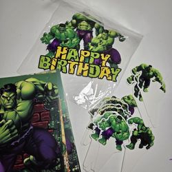 HULK Birthday Party Supplies 