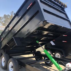 8x12x4 DUMP TRAILER NATM CERTIFIED