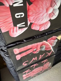 KAWS BFF Pink Collectible Figure Box Set