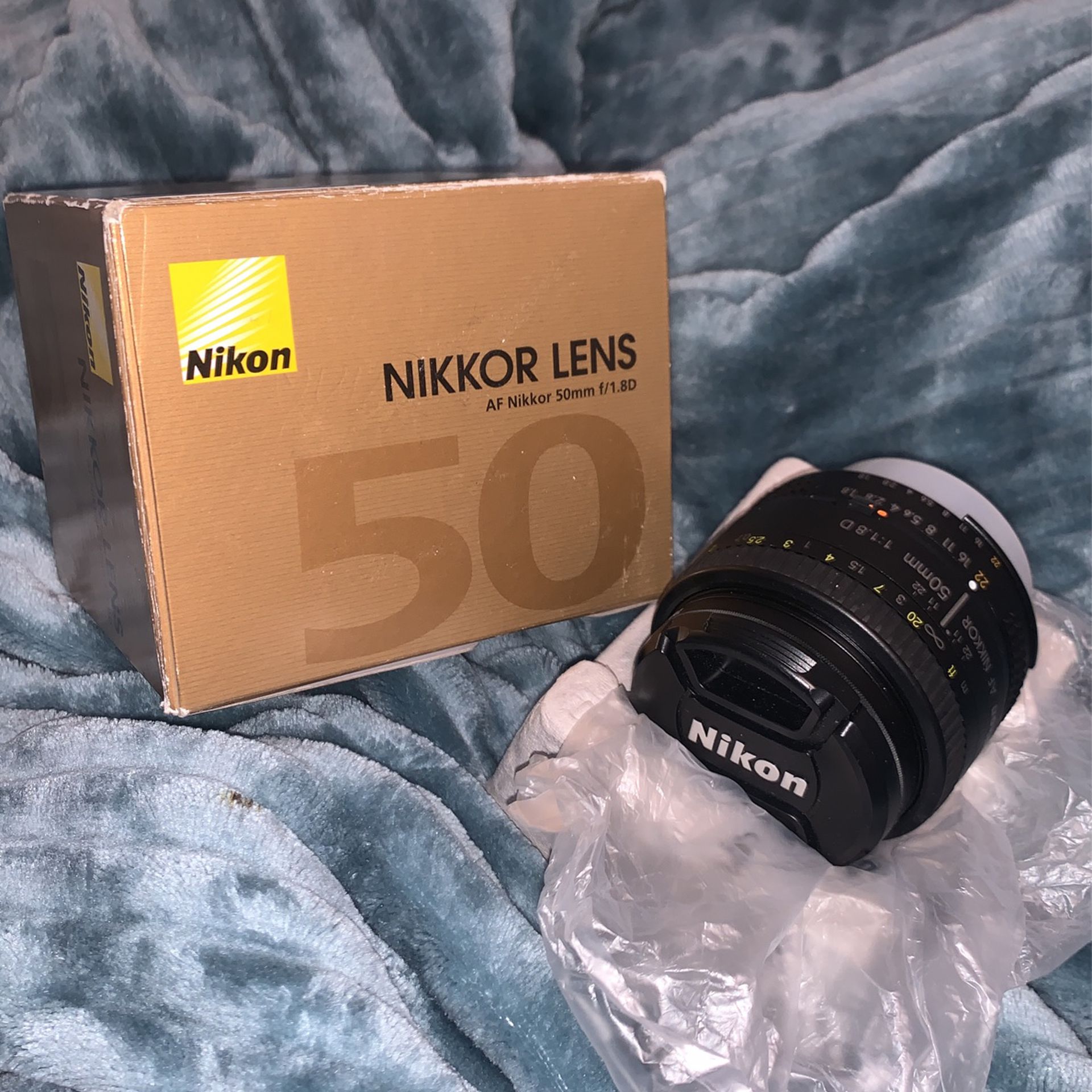 Nikon Nikkor Lens 50mm f/1.8D