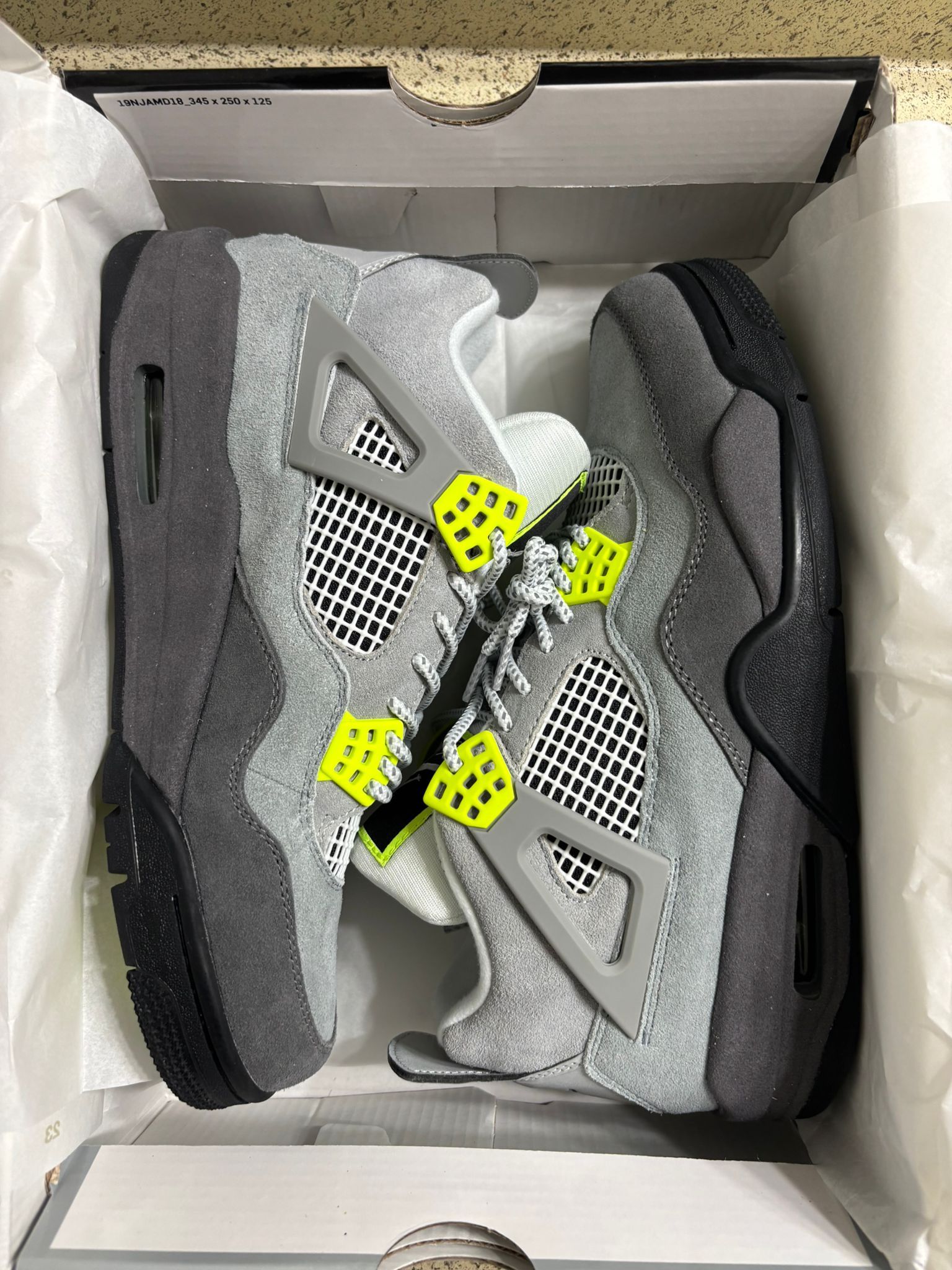 Air Jordan 4 Retro SE 95 Neon