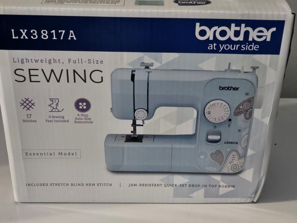 Brother Lx3817a Lightweight Full Sized Sewing Machine