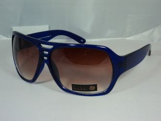 Nicole Miller Women’s Sunglasses Rock Steady Cobalt Frame Brown Lens
