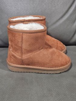 The Children's Place Baby Girls' Baby Girls and Toddler Classic Ankle Boots, Faux Fur Lined