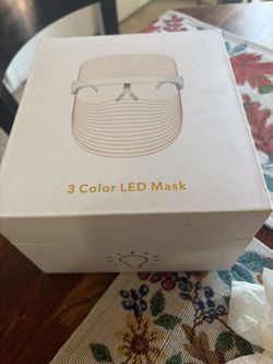 3 Color LED Mask