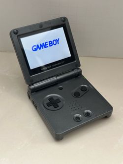 Gameboy SP Graphite AGS-001 6/10 condition overall. W/ USB Charger. READ DESC