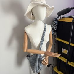 Adjustable Dress Form / Mannequin with Wooden Arms