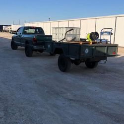Mobile Pressure Washing Trailer 