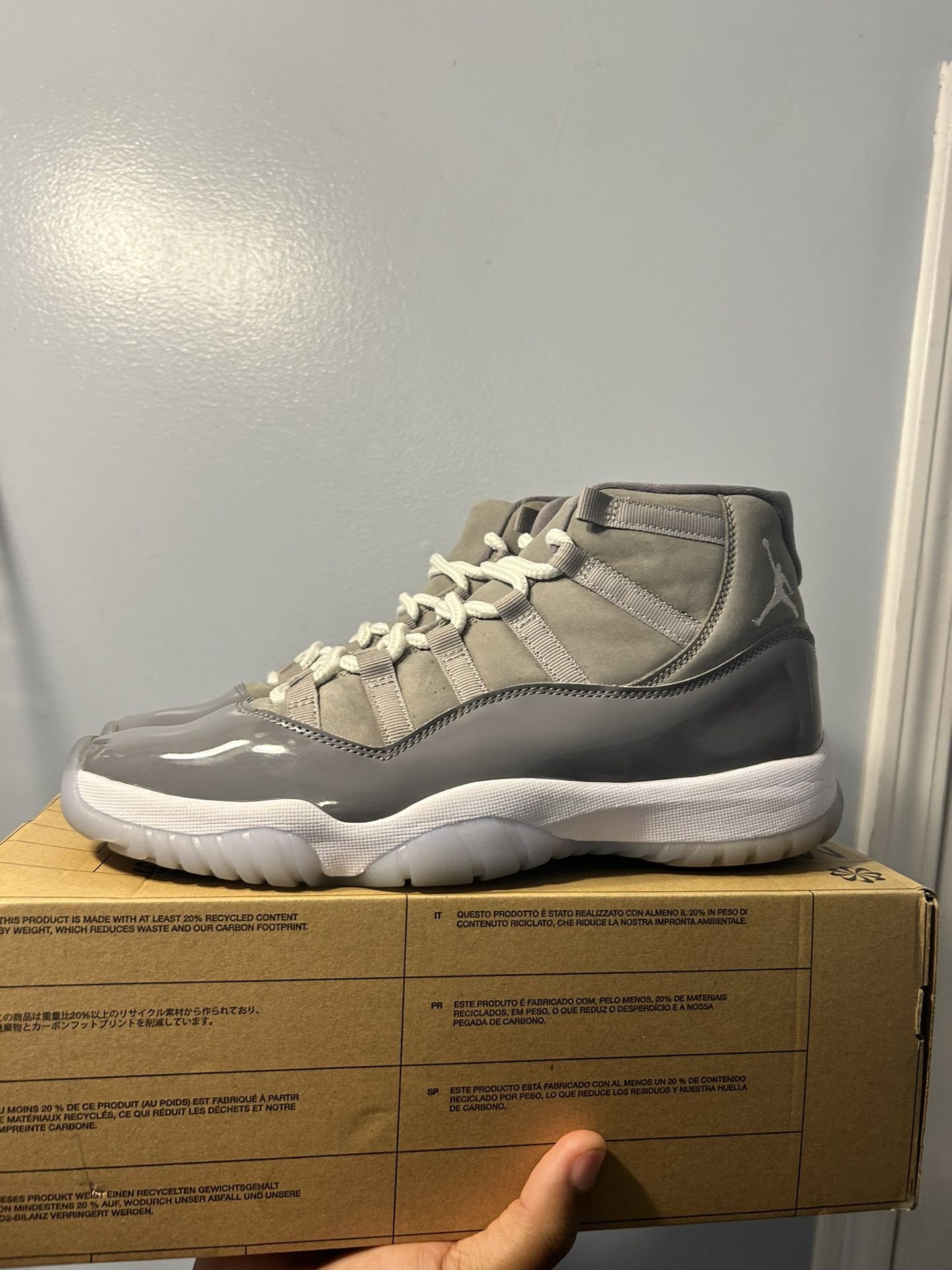 Jordan 11 Cool Grey 2021 Size 10.5 