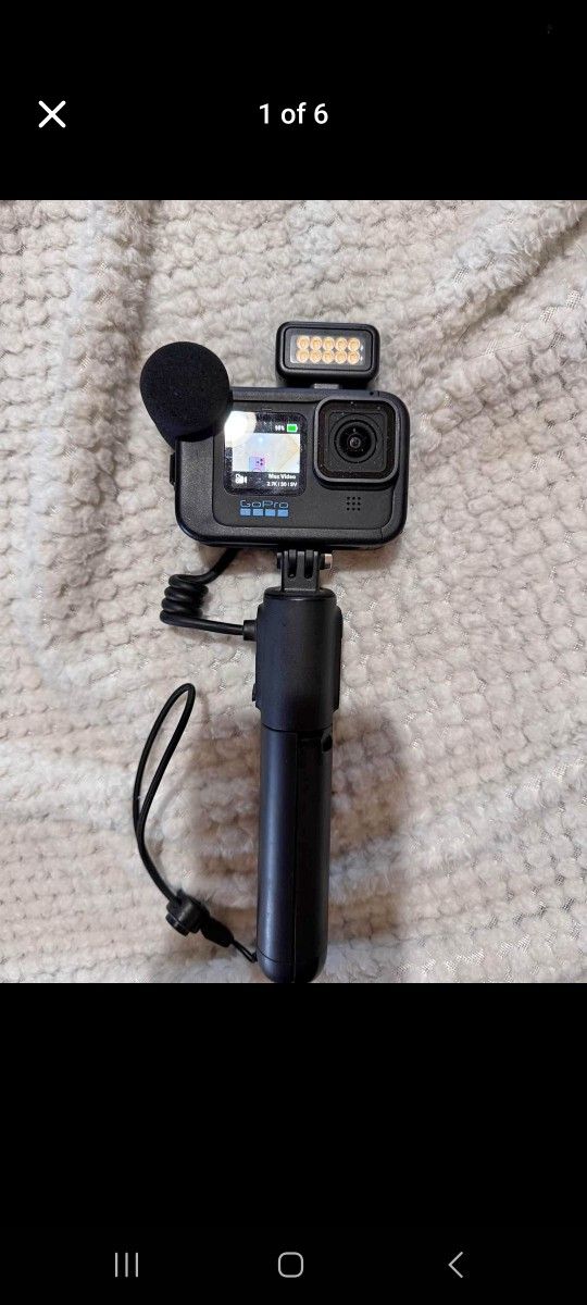 Gopro hero Black 12 creator edition.