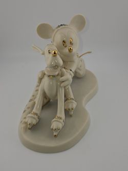 
Lenox Disney Mouse’s Best Friend Mickey with Pluto