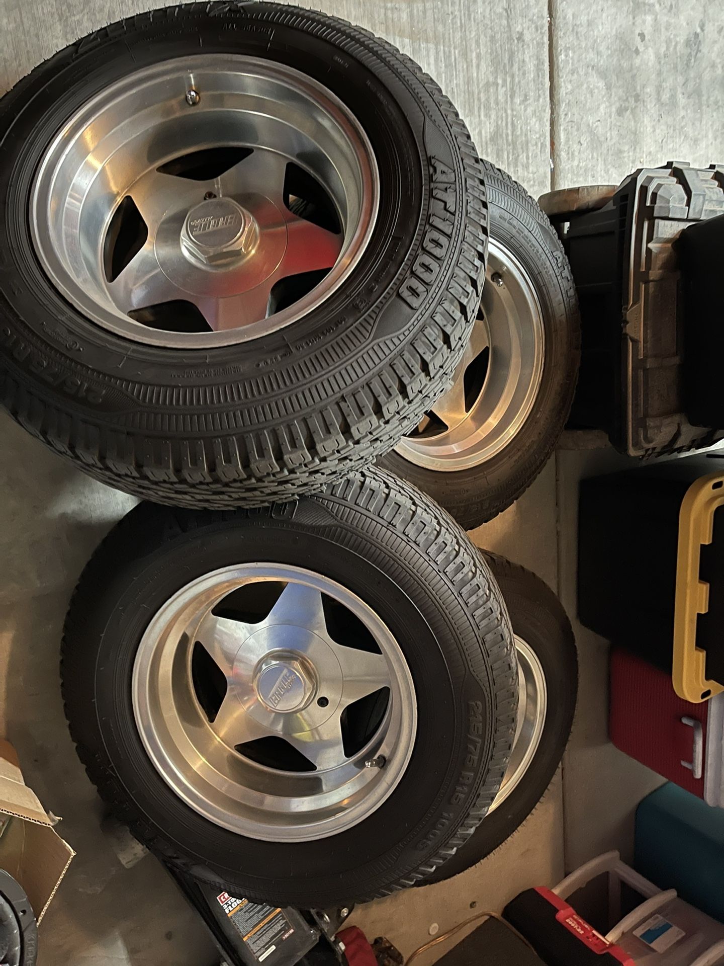 15x10 Eagle Alloy Wheels And Tires