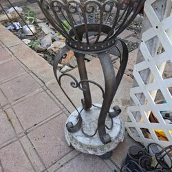 Wrought Iron Plant Stand
