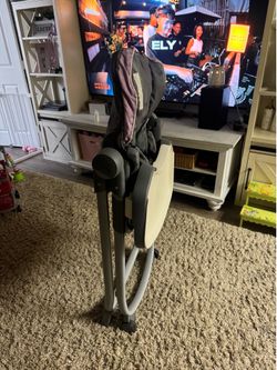 Baby girl high chair