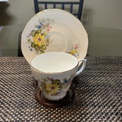 England Cup And saucer