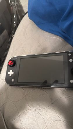 Gray Nintendo switch lite