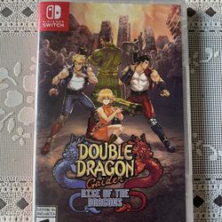 Double Dragon Gaiden: Rise of the Dragons (Nintendo Switch) New Factory Sealed
