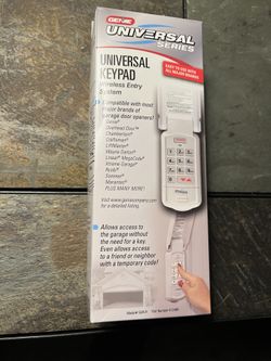 Universal Garage Door Keypad