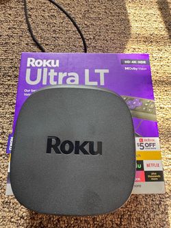 Roku Ultra LT 4K HDR Streaming Player