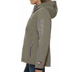 Brand New Snow Jackets / Woman’s Medium Size Tommy Hilfiger Ladies' Lined Jacket (Charcoal, M) 