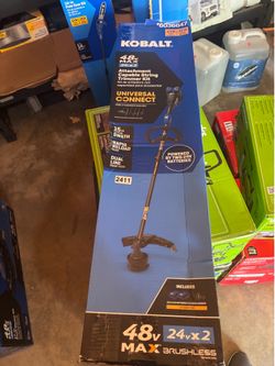 Kobalt 48v Universal String Trimmer