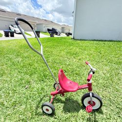 Selling a Radio Flyer push tricycle.