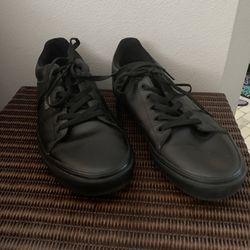Men’s Leather Vans Sneakers 