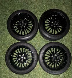 LEXUS LS LS460 F SPORT BBS Genuine OEM Wheels 19×8 +35 5×120 SET OF 4 WHEELS