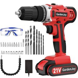 Cordless Power Drill Set