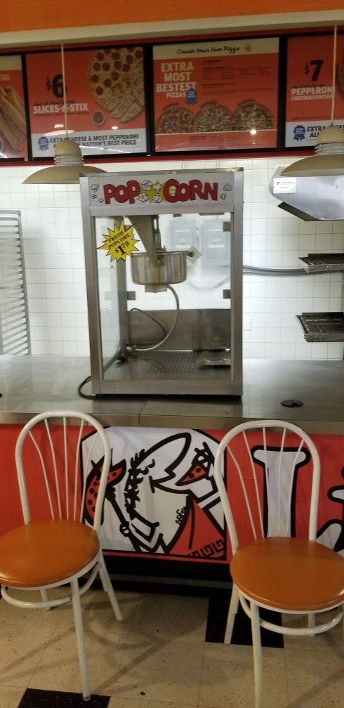 Macho Pop Commercial Popcorn Machine