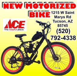 NEW MOTORIZED BIKE FOR SALE ACE HARDWARE