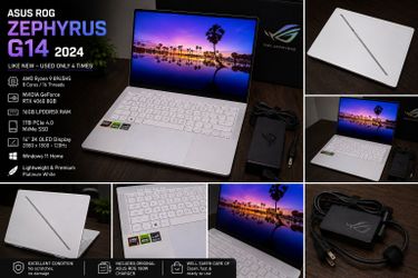 ASUS ROG Zephyrus G14 2024 RTX 4060 OLED – Like New