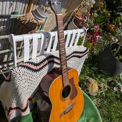 Vintage 1960's  Ventura Bruno Aqustic Guitar