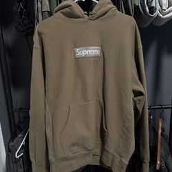 Supreme Box Logo 2023 Dark Sand