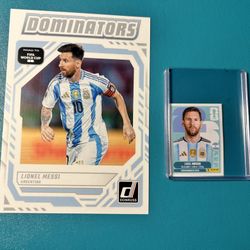 Messi Sticker And Card