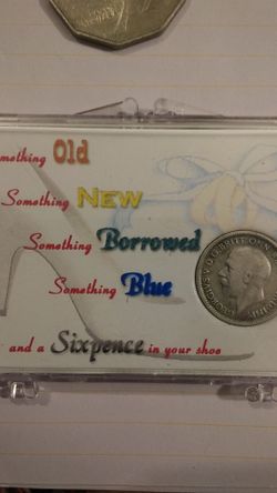 Six Pence Silver British Coin Gift set 1928 Collectible