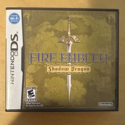 Fire Emblem: Shadow Dragon - Complete In Box - Rare!