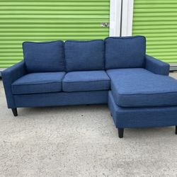 Blue Sofa Couch Free Delivery 