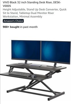 VIVO 32-Inch Standing Desk Riser DESK-V000S